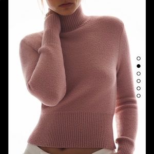 ZARA soft feel knot sweater